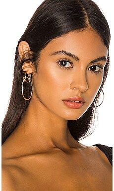 Jenny Bird Imogen Hoop Earrings in Gold from Revolve.com | Revolve Clothing (Global)