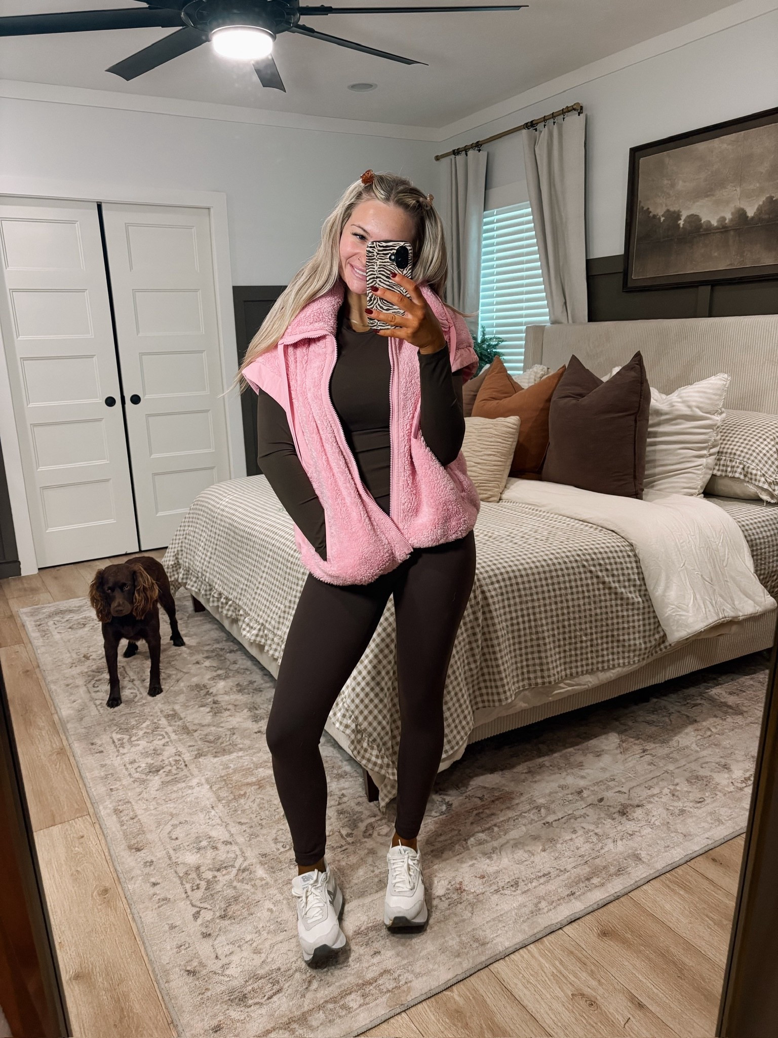 Here for a pink and brown moment! This vest comes in a few other colors too!

#LTKootd #LTKActive #LTKfitnessgoals