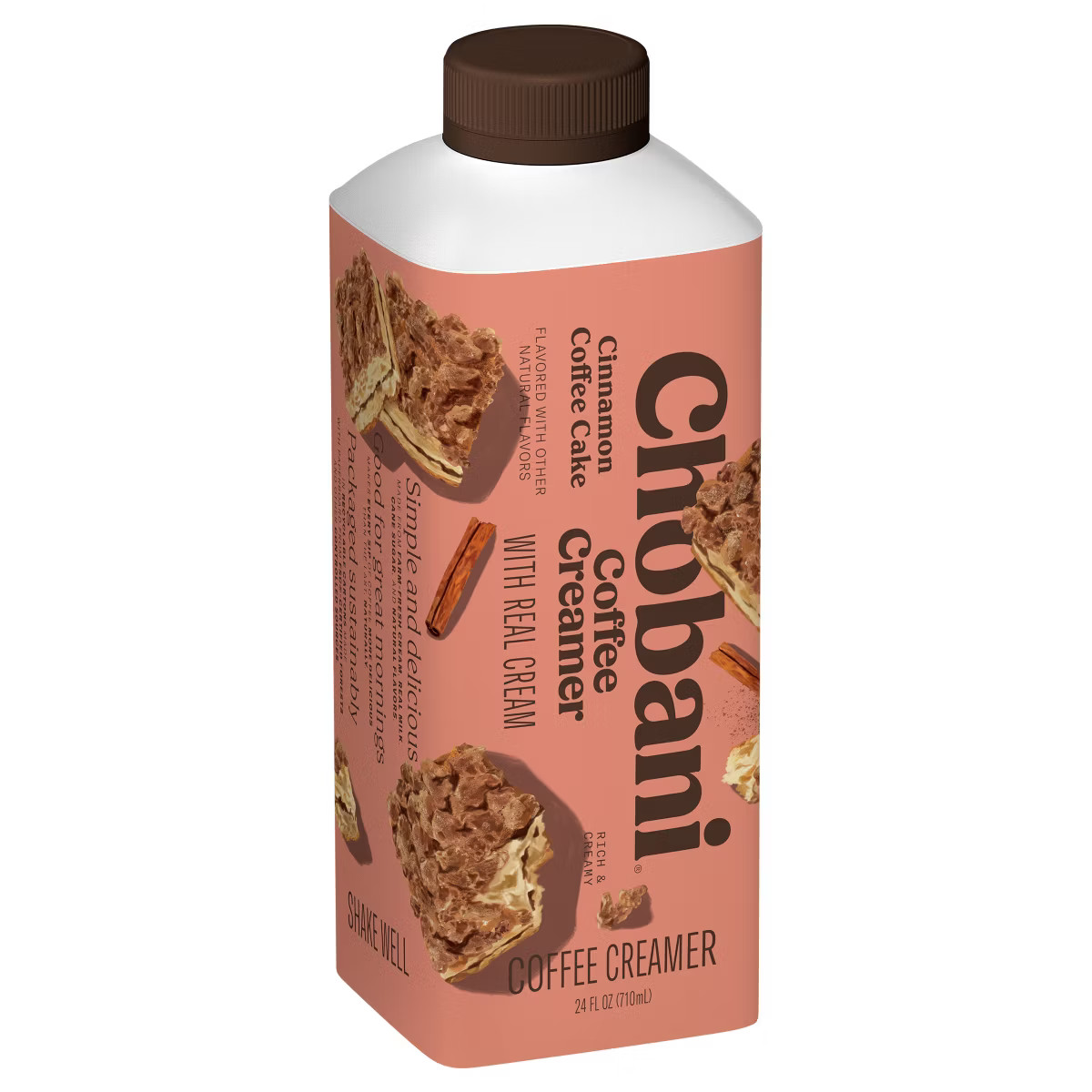 Chobani Cinnamon Coffee Cake Dairy Creamer - 24 fl oz | Target