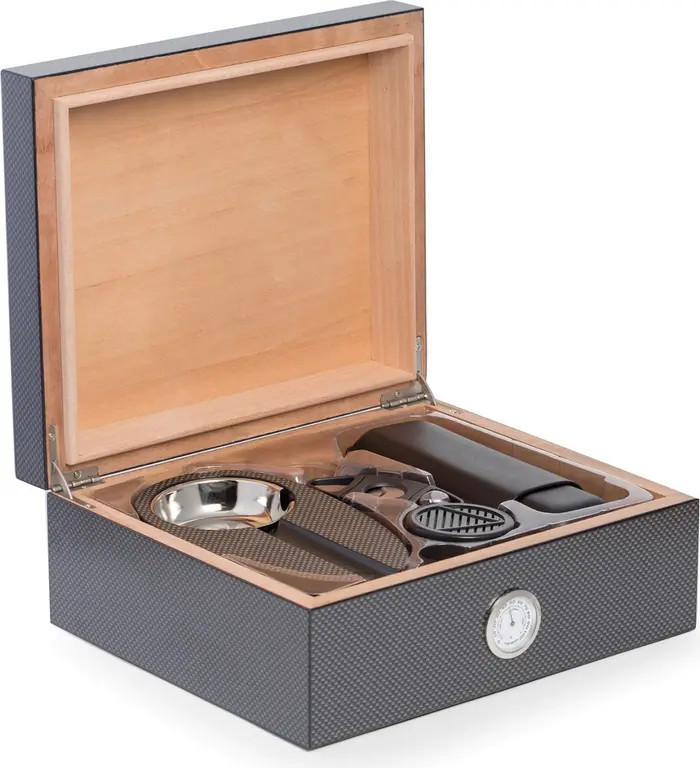 Bey-Berk 6-Piece Marcus Cigar Humidor Set | Nordstrom | Nordstrom