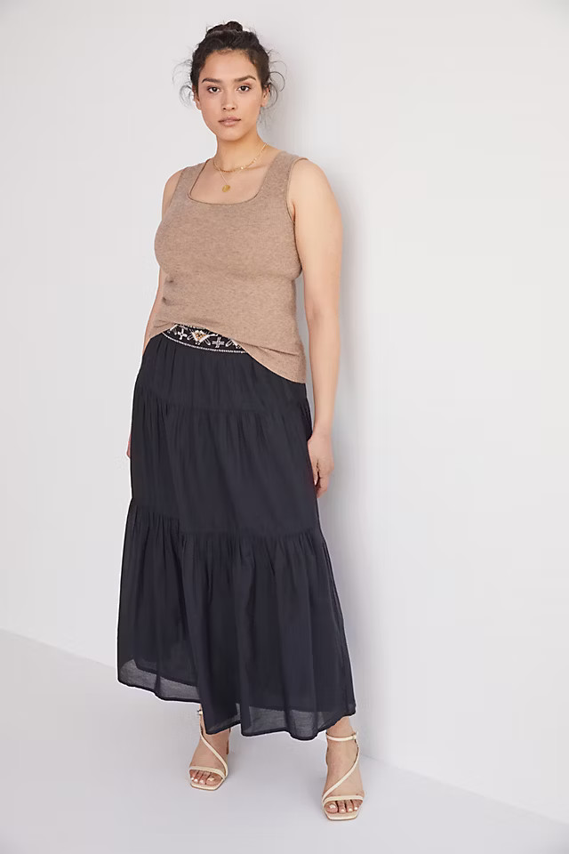 Beaded Maxi Skirt | Anthropologie (US)