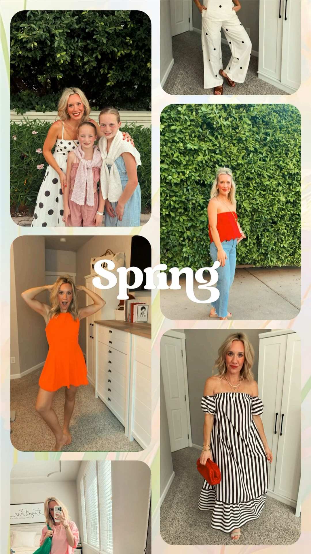 My favorite spring looks!! Athleisure, brunch, date night, Mother’s Day… and everything inbetween!! 

#LTKMothersDay #LTKgrwm #LTKootd