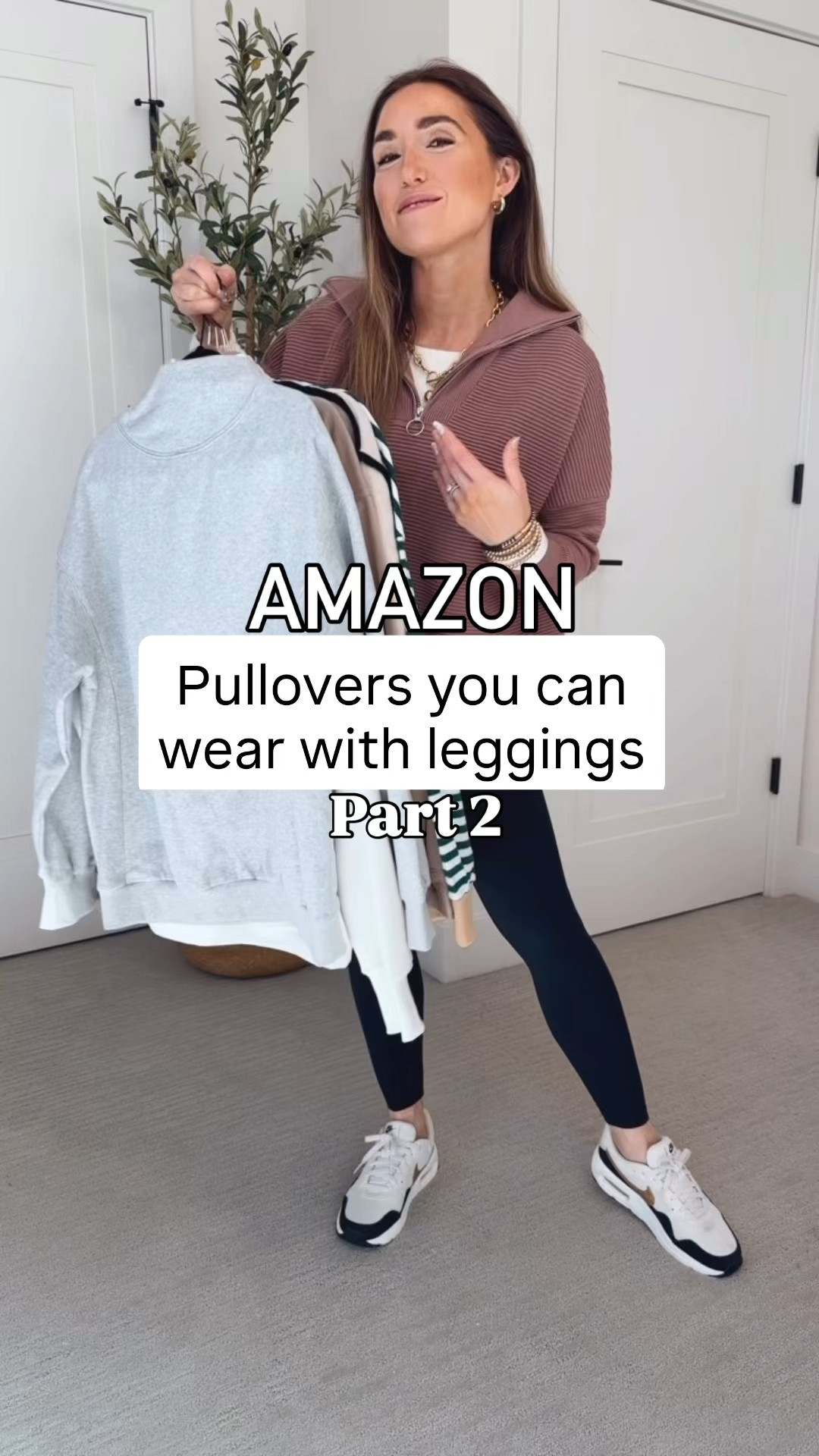 Pullovers you can wear with leggings perfect for this season! Cozy and all true to size. Naturally oversized fit
I’m 5’3” for reference 

#LTKSaleAlert #LTKFindsUnder50 #LTKSeasonal