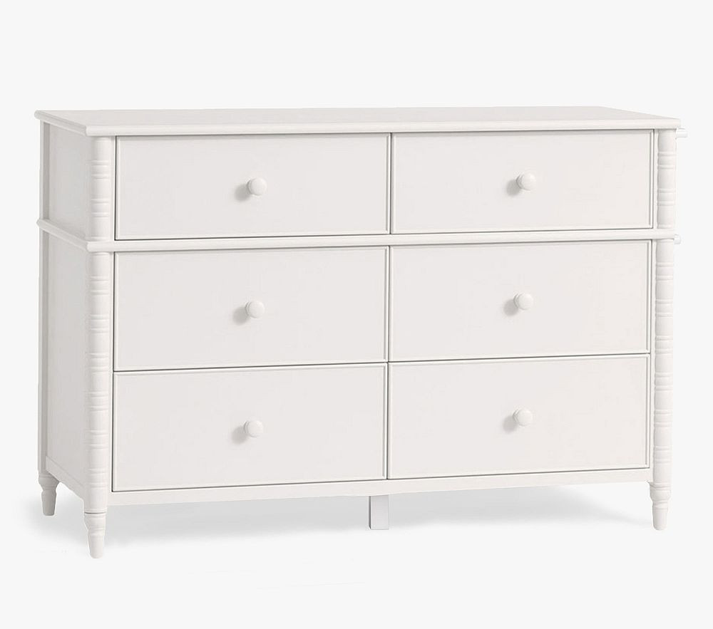 Elsie 6-Drawer Dresser (49w x 20d") | Pottery Barn Kids