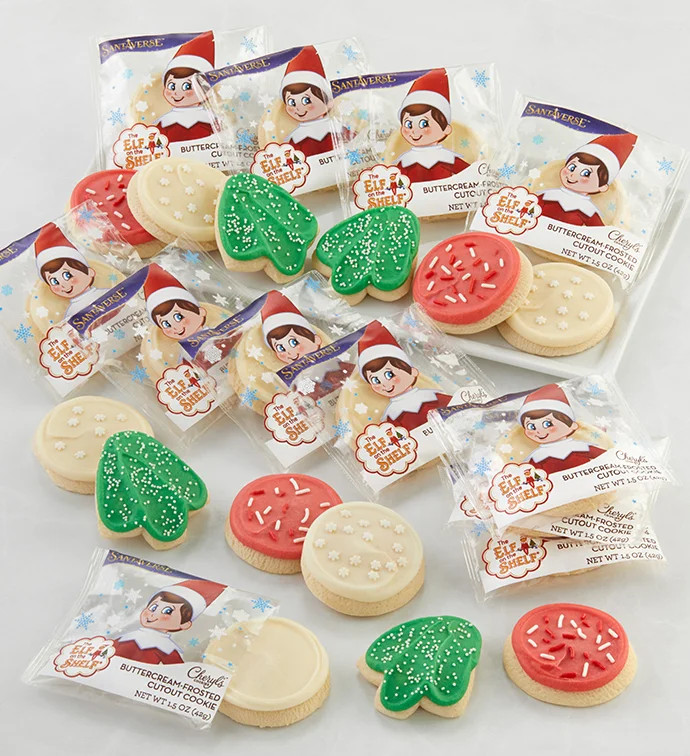 The Elf On The Shelf® Assorted Holiday Cookies, Christmas Gifts by Cheryl's Cookies | Cheryl's