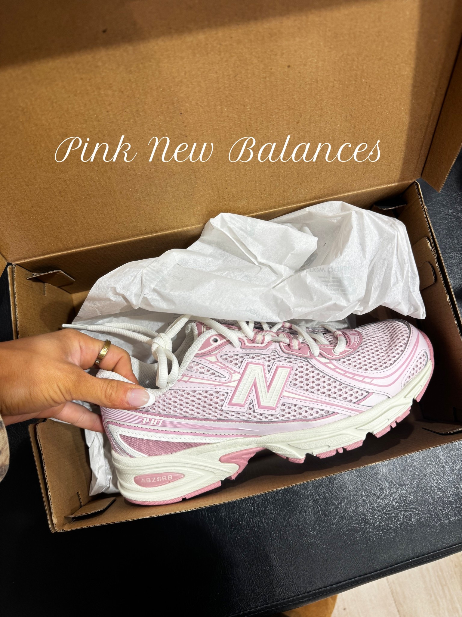 Pink New Balances #newbalances #sneakers #pink #christmas 

#LTKfitnessgoals #LTKHoliday #LTKgrwm