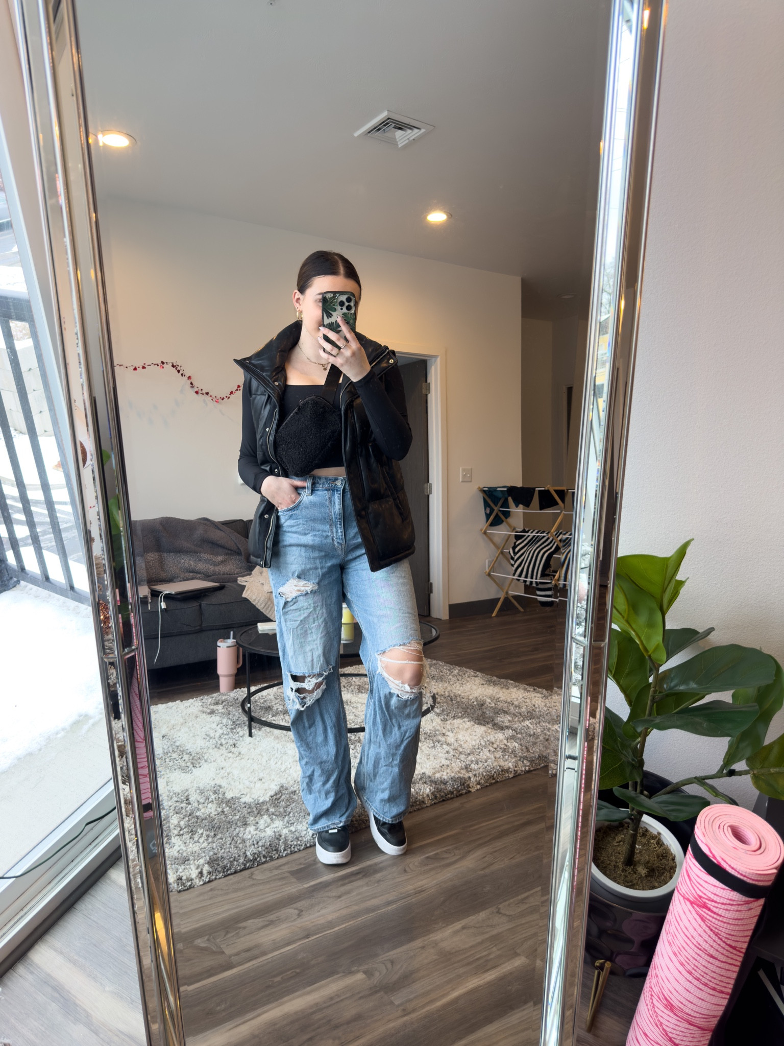 Casual winter outfit idea featuring an activewear top

I’m wearing a M top and vest with size 9 sneakers 

#LTKstyletip #LTKSeasonal #LTKunder100