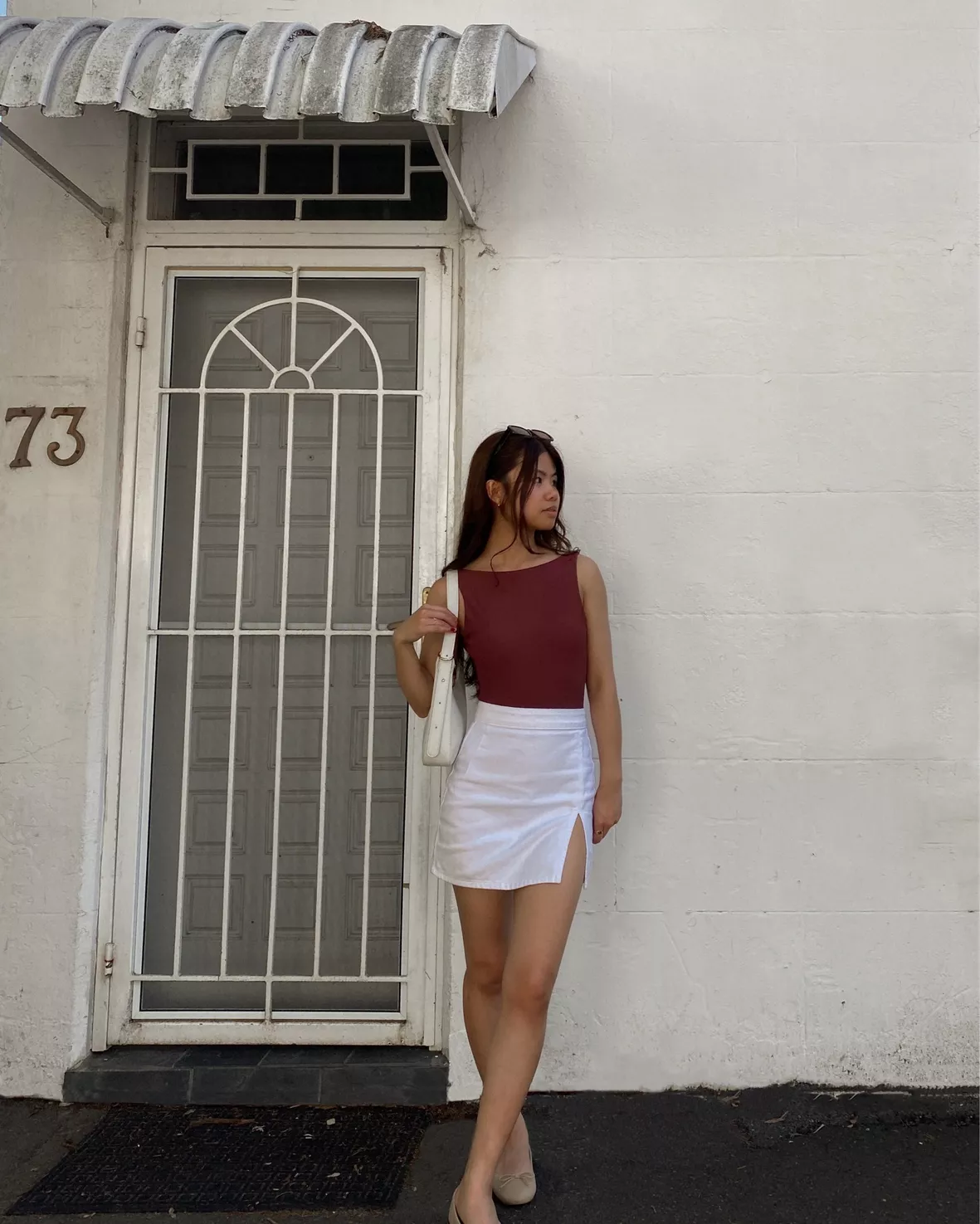 The Lola Mini Skirt White curated on LTK