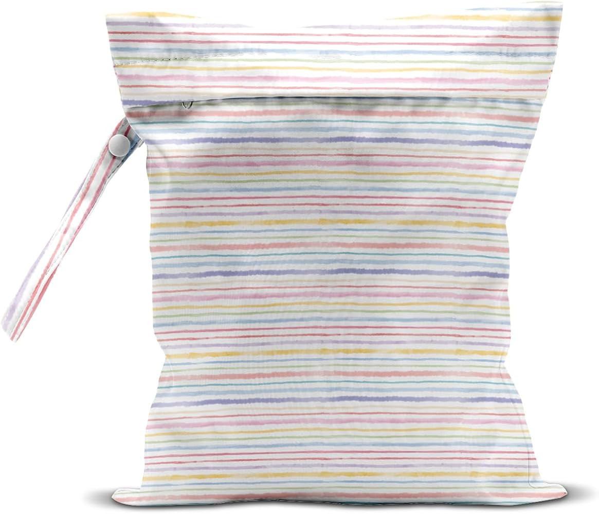 Wet Bag, Wet Dry Bag, Wet Bag for Swimsuit, Travel, Beach, Pool, Diapers, Dirty Yoga Gym Clothes,... | Amazon (US)