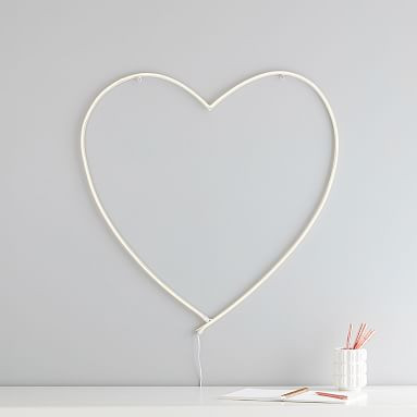 Heart Wall Light | Pottery Barn Teen | Pottery Barn Teen