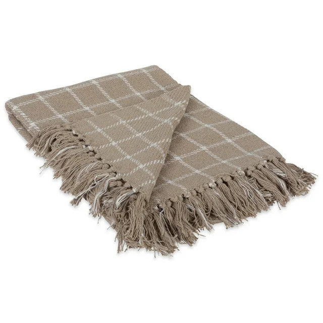 Stone Checked Plaid Throw | Walmart (US)