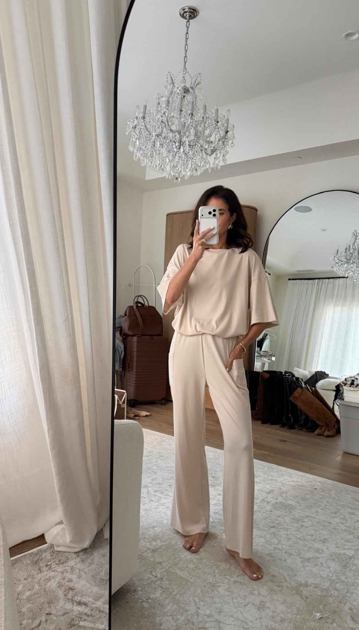 New matching set from Amazon! I’m just shy of 5-7” wearing th size small in the color beige #stylinbyaylin #amazon#amazonfind

#LTKgrwm #LTKOver40 #LTKootd