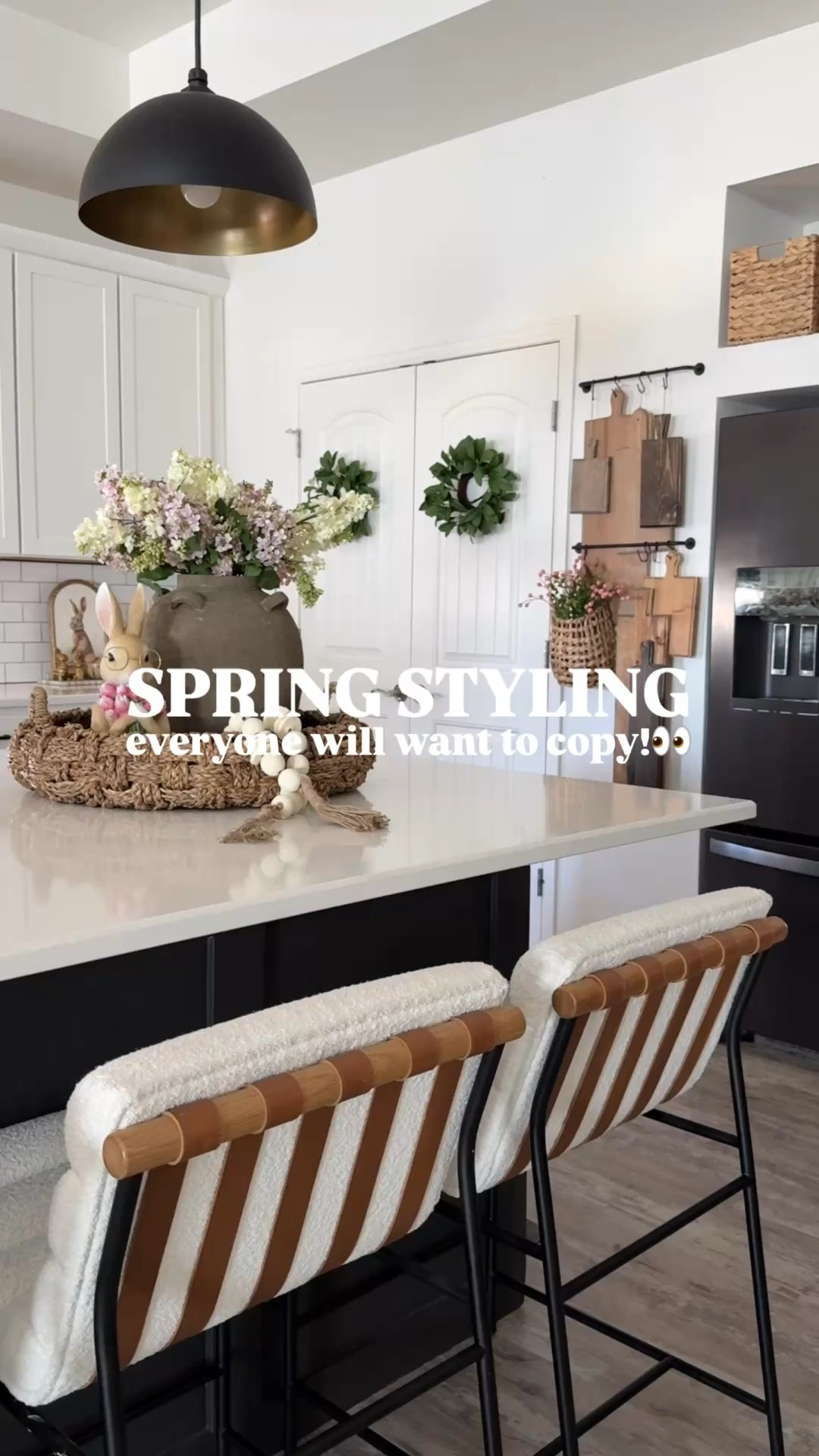 Spring styling everyone will want to copy 👀🐰🌸

#LTKSpringSale #LTKHome #LTKSeasonal