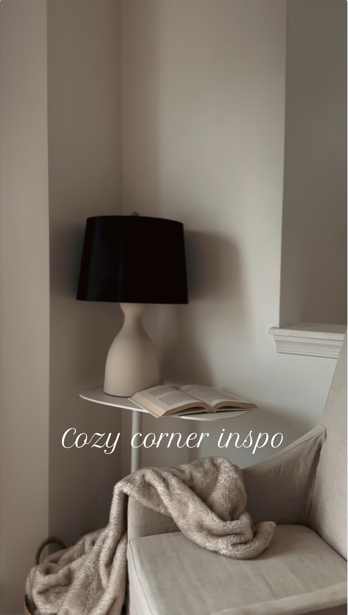 Cozy corner inspo 🤍 soft textures, warm tones, and a peaceful feel.

#LTKHome #LTKStyleTip #LTKSeasonal