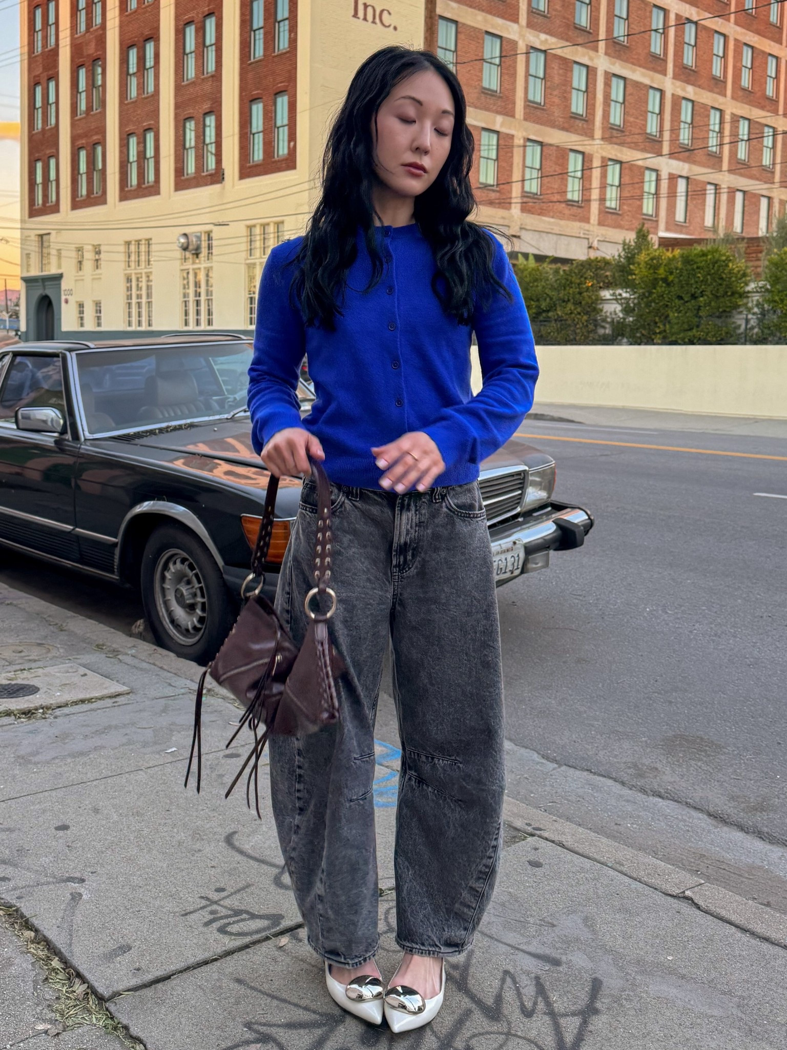 effortless casual daytime or evening outfit, petite girly here! i'm 4'11" 💙

#LTKPetite #LTKgrwm #LTKootd