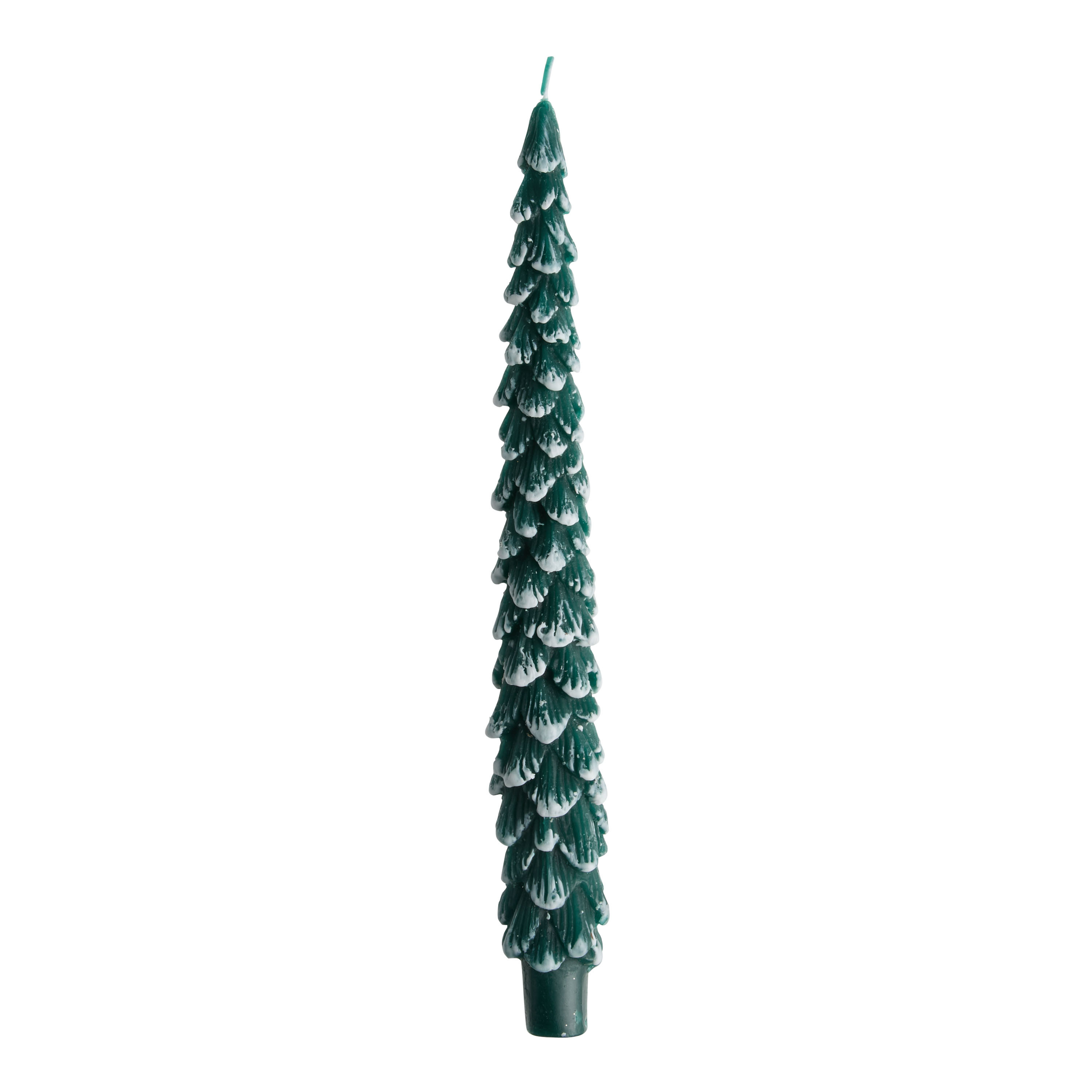 Christmas Tree Taper Candle Set Of 2 | World Market