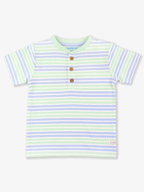 Short Sleeve Henley | RuffleButts / RuggedButts