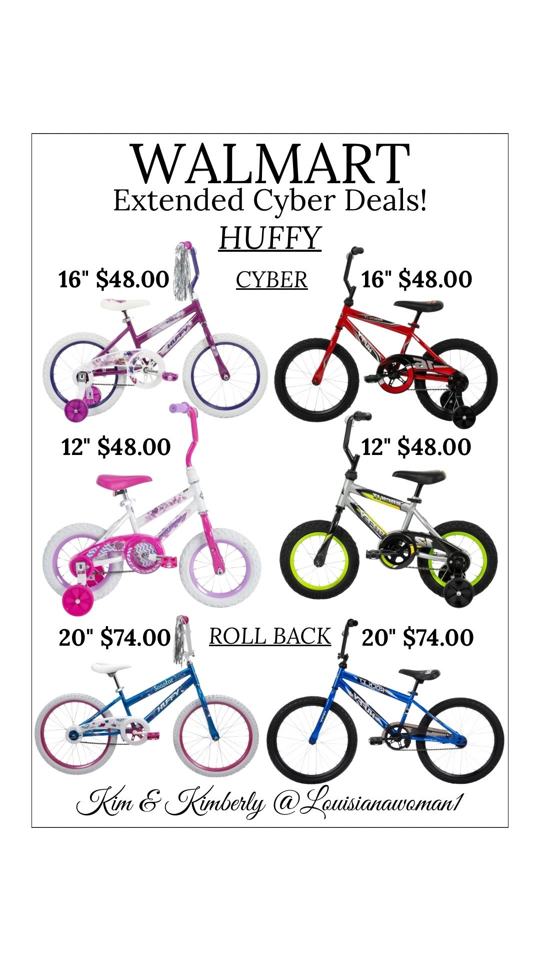 🎅🏼Cyber Monday Extended Deals at Walmart! #cyber #Monday #Extended #Walmart #Deals #kids #bikes #toys #rollback 

#LTKHoliday #LTKKids #LTKGiftGuide