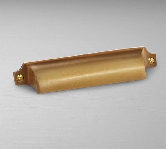 Boulevard Pull, 6", Brass | Pottery Barn (US)