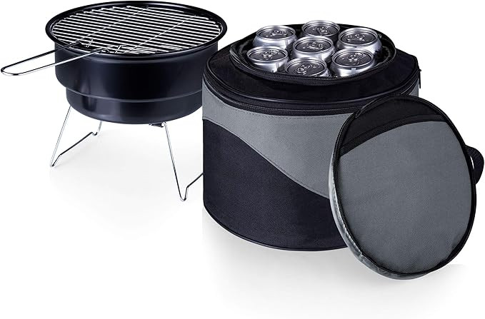 ONIVA - a Picnic Time brand Caliente Portable Charcoal Grill & Cooler Tote, Take Anywhere BBQ Gri... | Amazon (US)