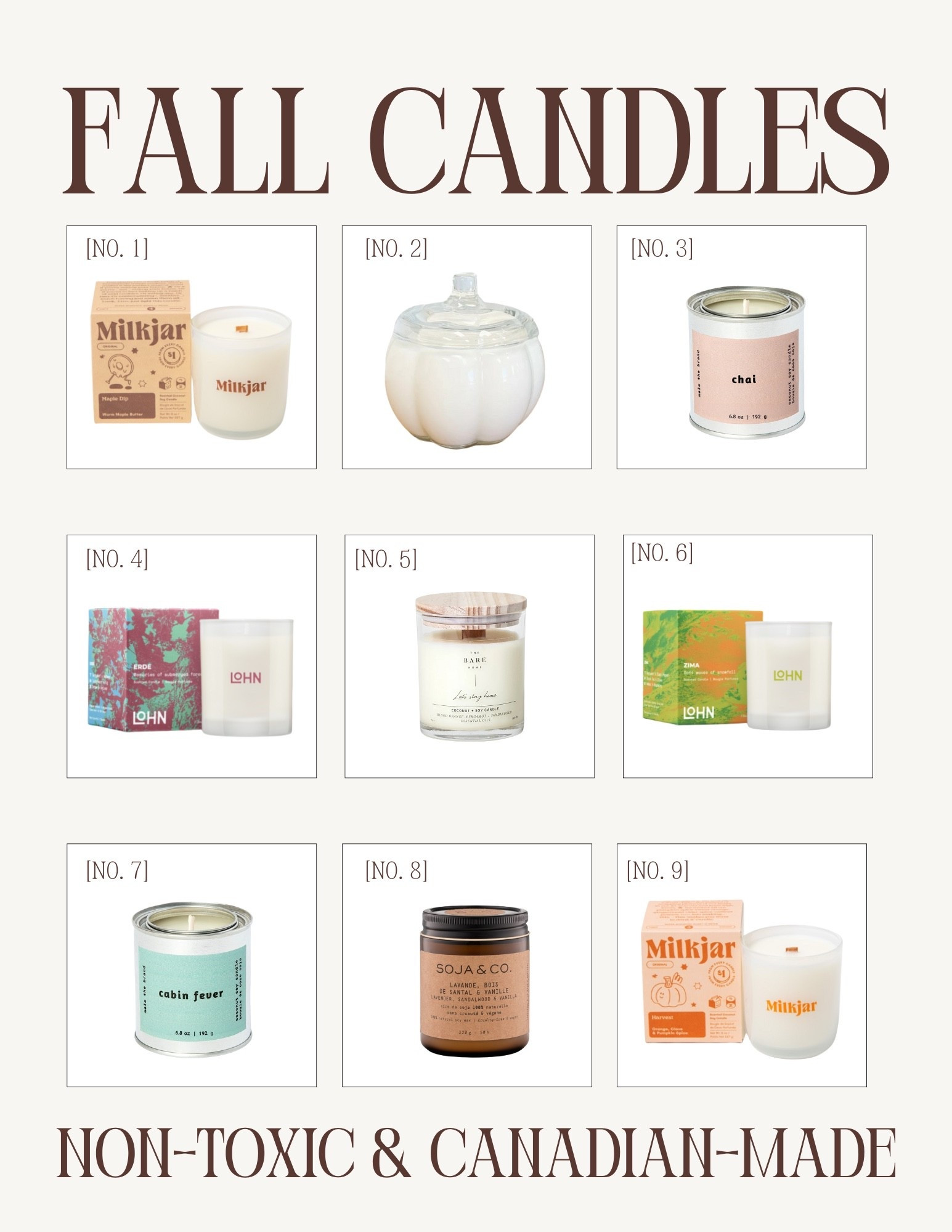 The ultimate fall ritual? Lighting a candle that makes your whole home smell like autumn. 🍁 These are my top picks for the best non-toxic fall candles — from maple & pumpkin scents to warm, woodsy blends. They’re clean-burning, gorgeous on a coffee table, and many are Canadian brands I love supporting. Perfect for cozy nights in, movie marathons, or gifting this season.

fall candles, best fall candles, non-toxic candles, cozy fall decor, Canadian candles, autumn candles, clean burning candles, seasonal home essentials, cozy home finds, fall home styling

#ltkfall #ltkhome

#LTKcanada