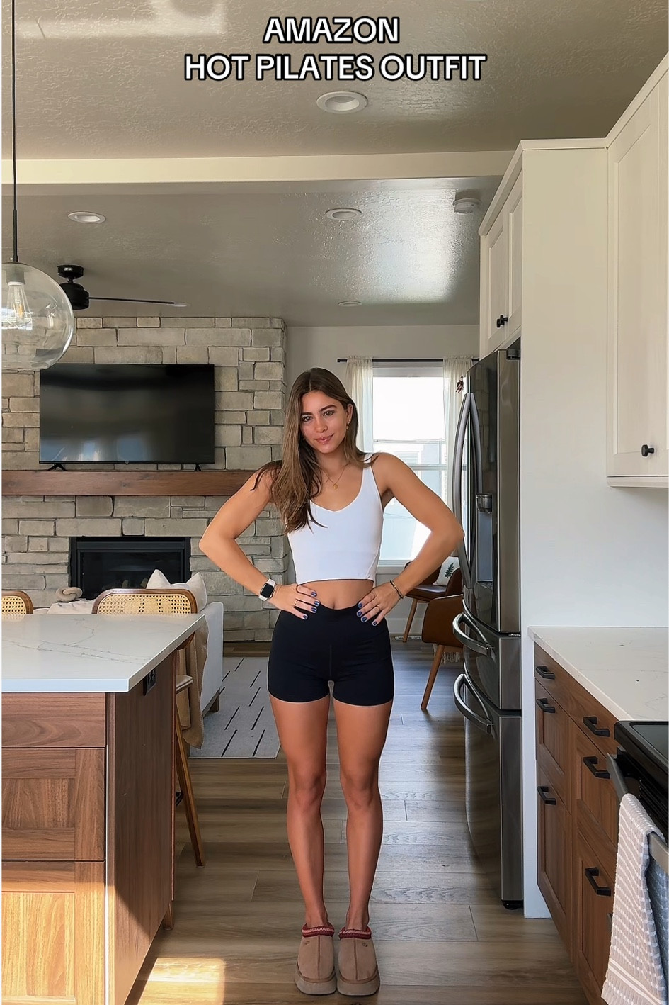 wearing a size s in top & bottom! 