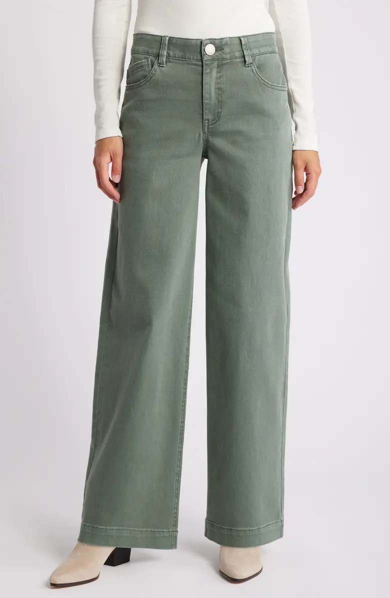 Wit & Wisdom 'Ab'Solution High Waist Wide Leg Jeans | Nordstrom | Nordstrom