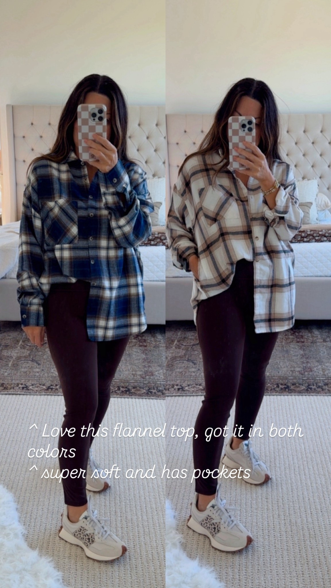 Flannel top you want this fall season. It’s perfectly oversized, cozy, and has pockets. Oh and it’s affordable.

Affordable fashion, Walmart fashion, Amazon fashion, trendy sneakers, must have sneakers, petite leggings, fall outfit, casual chic outfit. Fall fashion, brown leggings, fall capsule wardrobe, fall closet staples, 

#LTKPetite #LTKFindsUnder50 #LTKGiftGuide