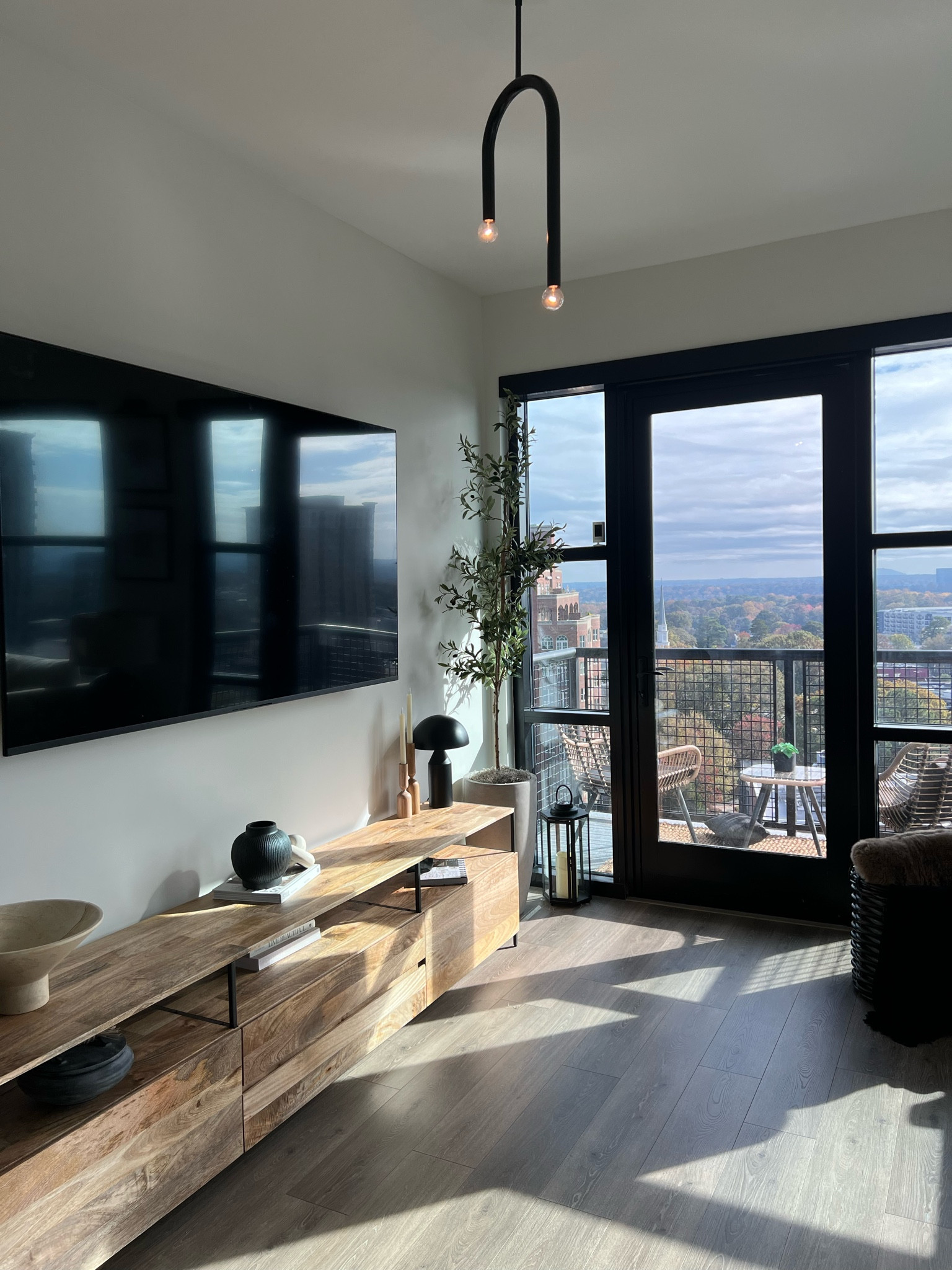 Organic modern with a touch or rustic look which is why this tv consul is the perfect touch  #LTKCyberWeek 

#LTKSeasonal #LTKhome