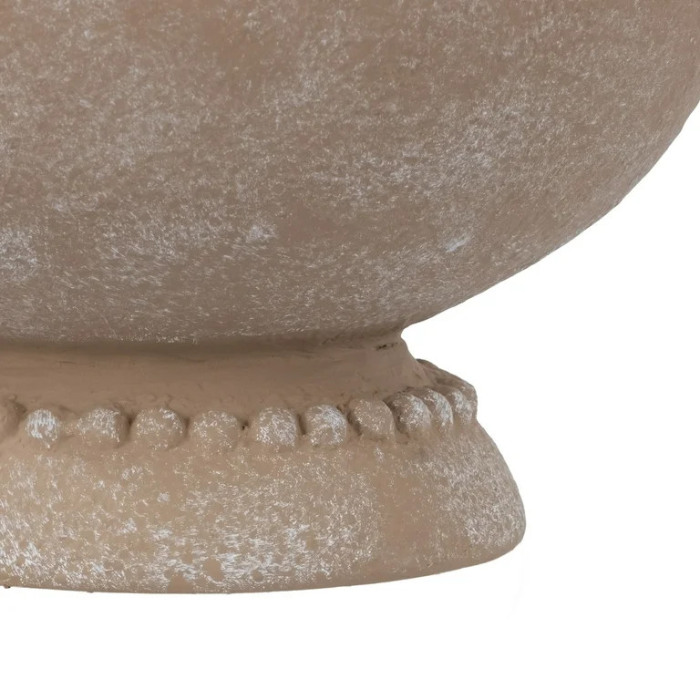 My Texas House 8" Dot Bowl Brown Ceramic Plant Pot 8.1" Diameter | Walmart (US)