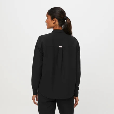 Rafaela Oversized Longsleeve Scrub Top™ | FIGS