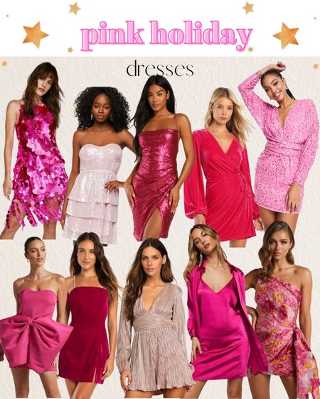 Pink holiday💕🎅🏼 Dresses 

#LTKSeasonal #LTKHoliday