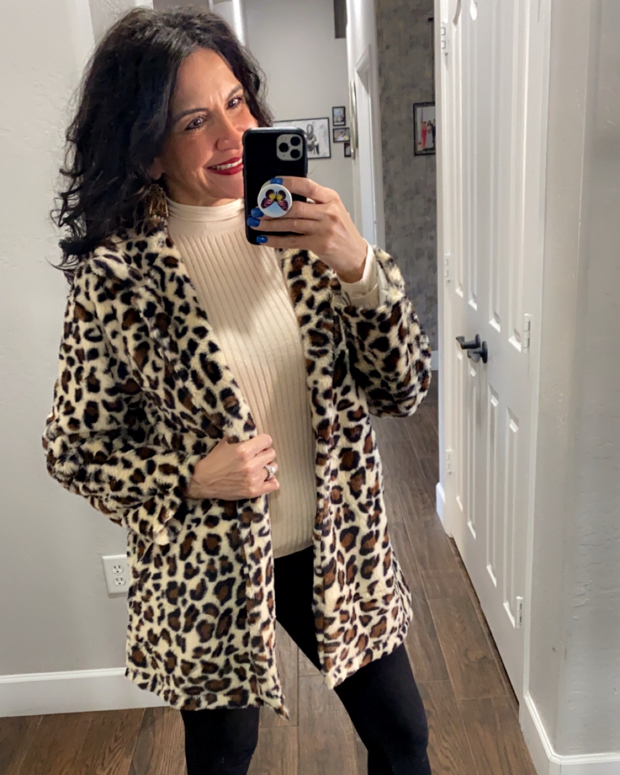 In my world, leopard 🐆 is a color 🥰

Loved this gift 🎁 from my girls for Christmas 🎄 

#leopard #animalprint #leopardlovers #coats #leopardfashion #fashionstyle #stylewithnancy #ootd #decemberfashion 

#LTKFindsUnder50 #LTKOver40 #LTKSeasonal