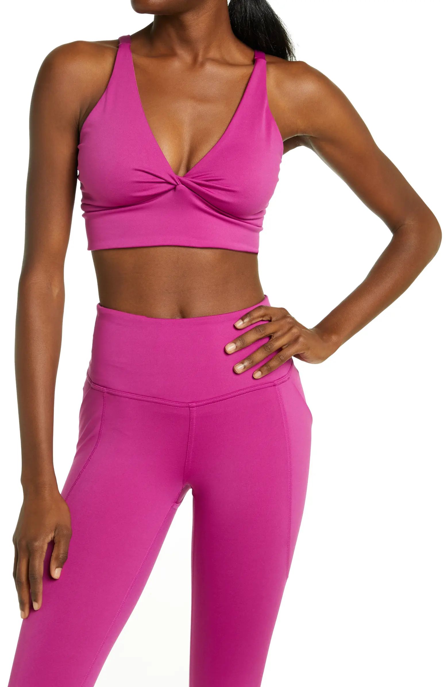 Twist Around Renew Sports Bra | Nordstrom