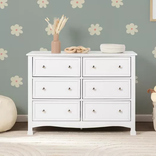 Home Decorators Collection Grantley Ivory 6-Drawer Chest of