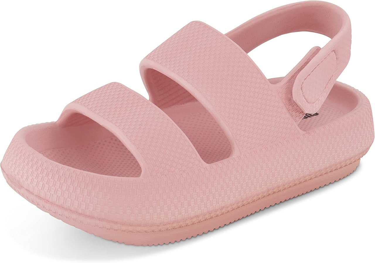 CUSHIONAIRE Kid's Fuji sandal with adjustable strap and +Comfort | Amazon (US)