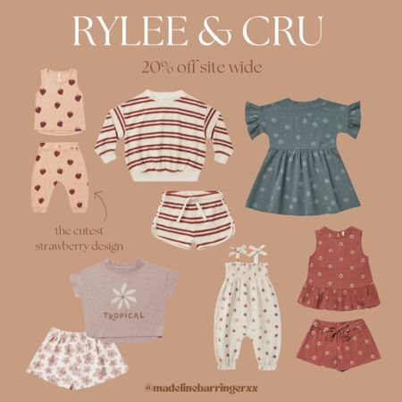So many cute toddler girls outfits on sale from Rylee & Cru!! 

#LTKSaleAlert #LTKBaby #LTKKids