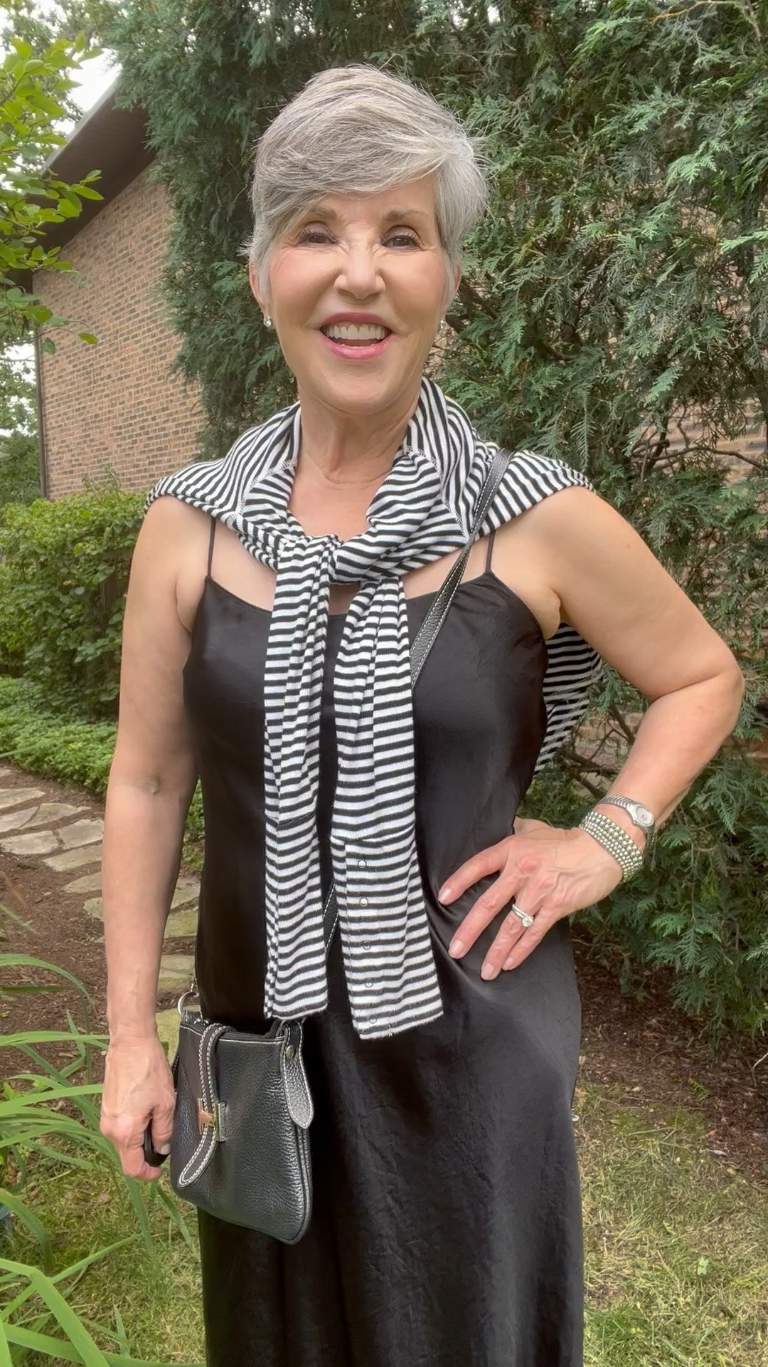 Great Sunday brunch look/ Vince slip dress (S)/Striped tee (S)/Amazon bracelets/Sam Edelman sneakers (8)

#LTKunder100 #LTKSeasonal #LTKstyletip