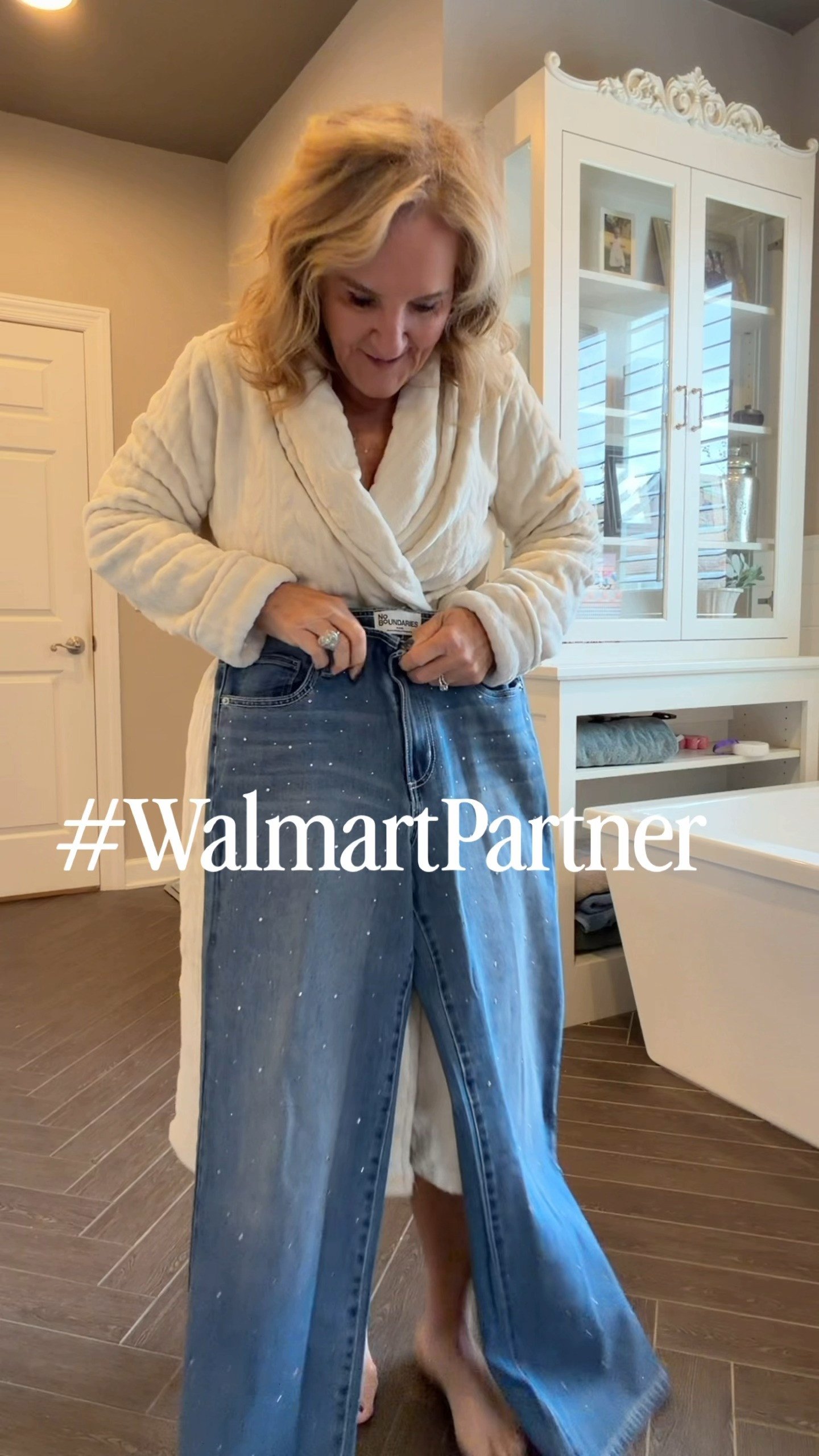 Walmart tryon! 
Jeans top and coat size medium 
Silver heels I’ll link similar 

Holiday casual holiday outfits 

#LTKHoliday #LTKFindsUnder50 #LTKOver40