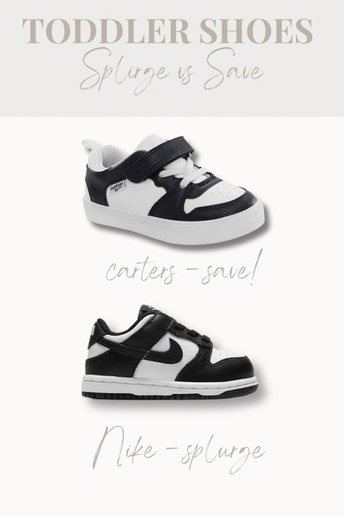 Love these Nikes and found an adorable alternative that is more budget friendly! 

#LTKbaby #LTKkids #LTKFind