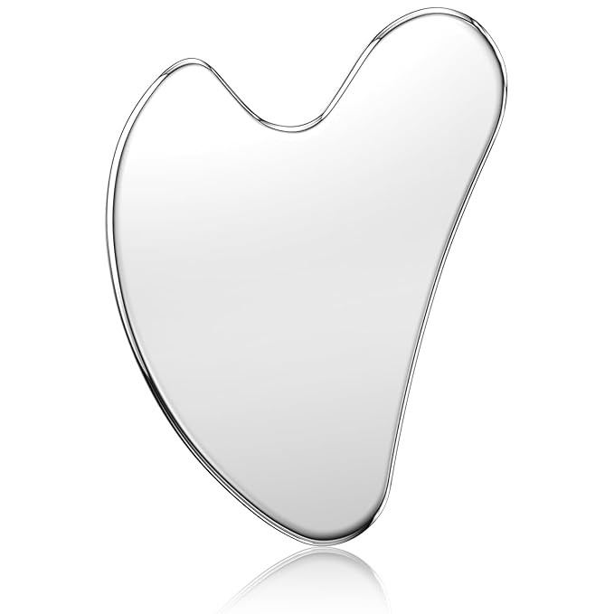 Stainless Steel Gua Sha Facial Tools, Upgrade Metal Gua-sha, Guasha Tool for Face and Body Treatm... | Amazon (US)