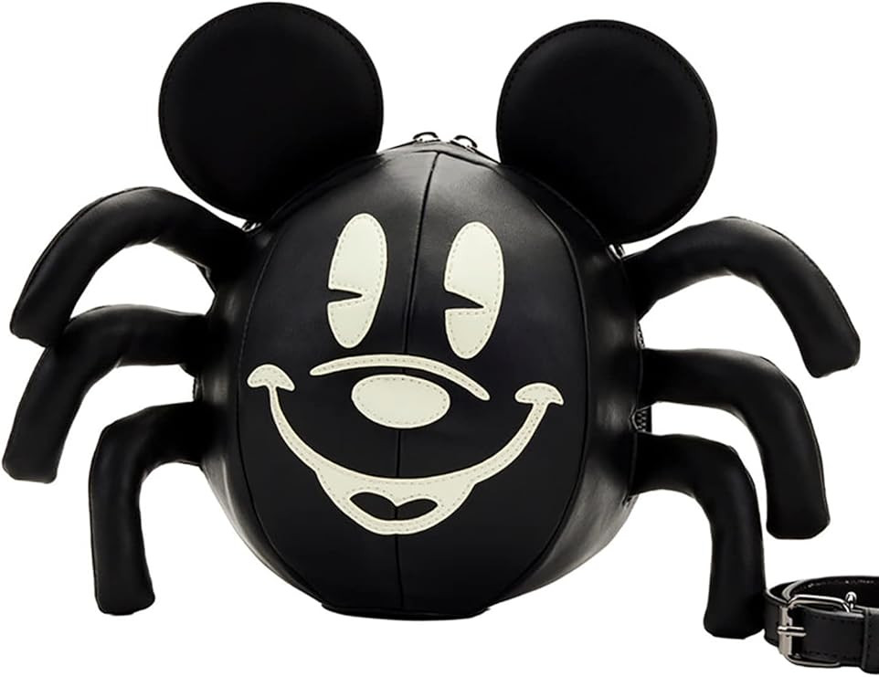 Loungefly Stitch Shoppe X Disney Mickey Glow Spider Crossbody Bag - Rave Festival Fashion Cosplay... | Amazon (US)