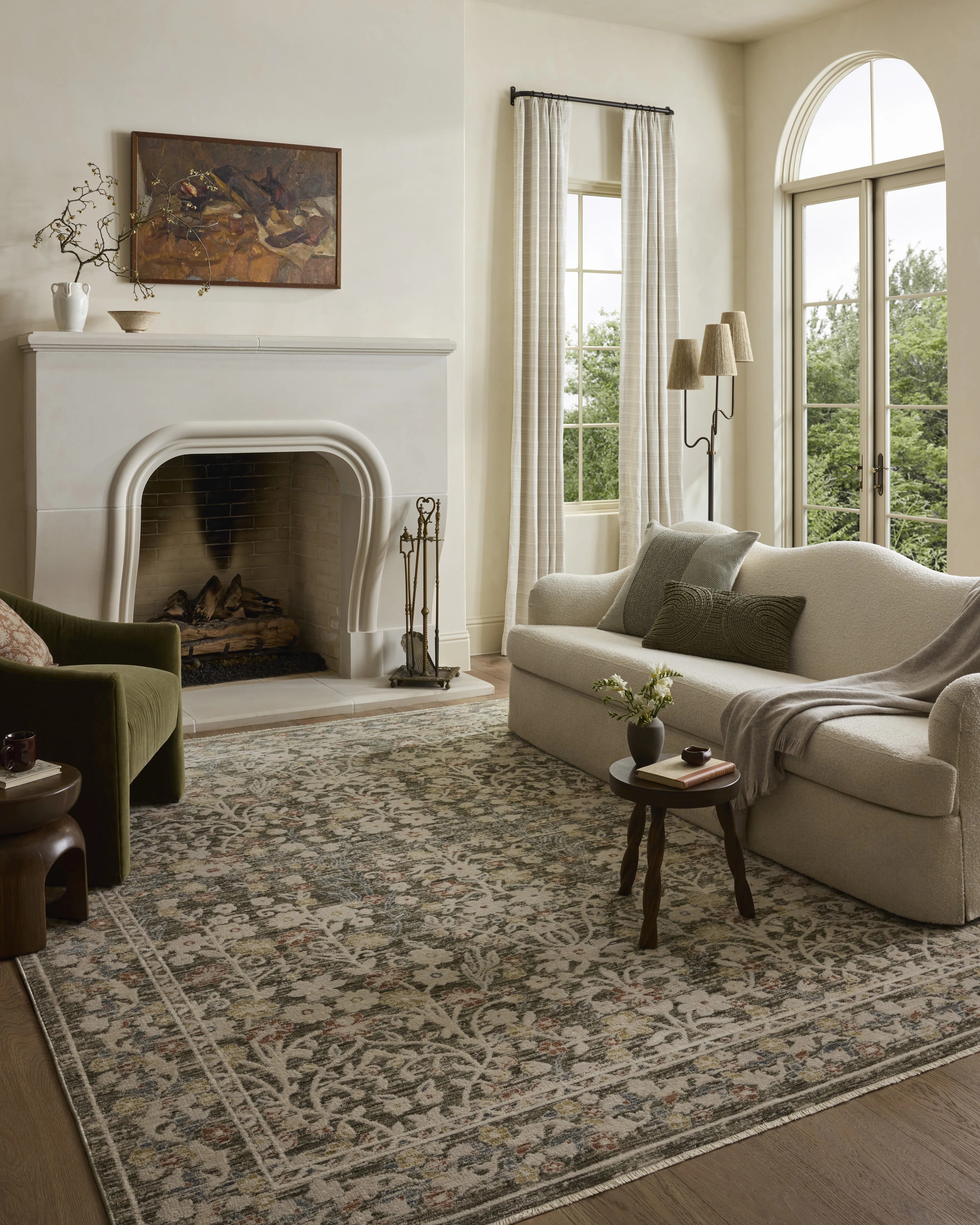 Loloi Rugs Loloi Clarisse Olive / Multi Area Rug & Reviews | Wayfair | Wayfair North America