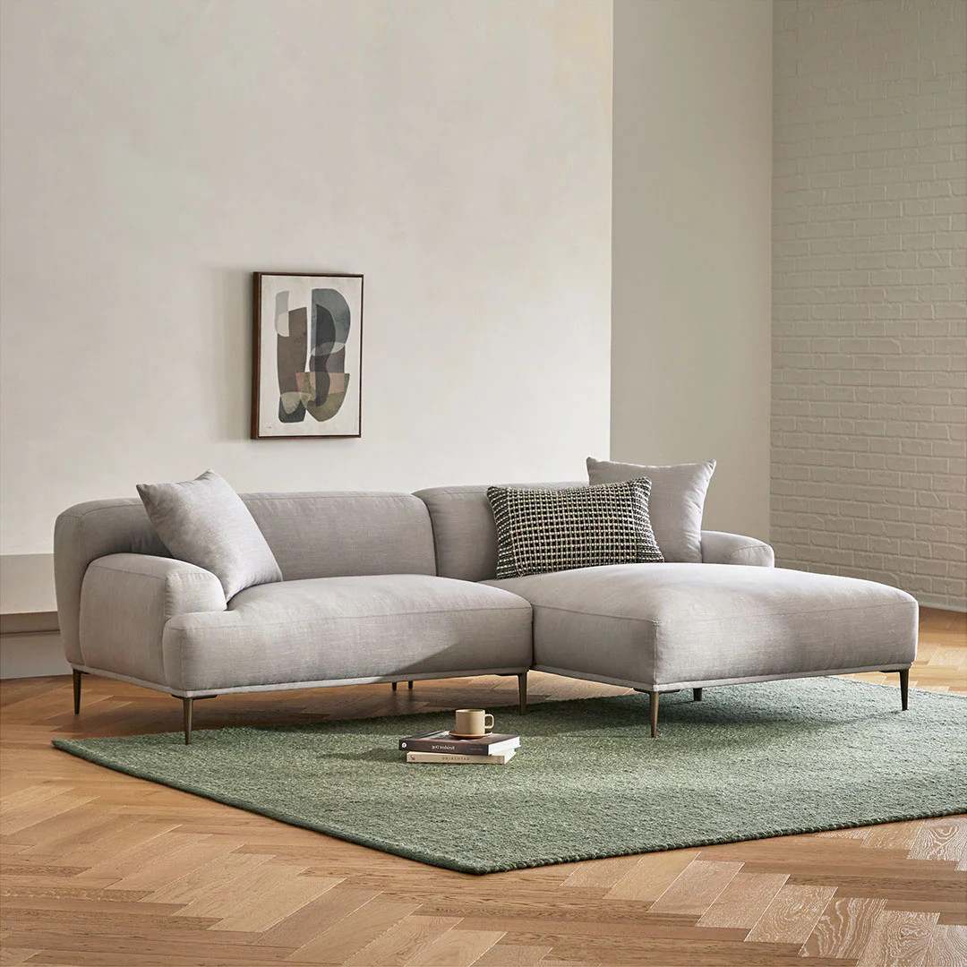 Abisko 94.5" Right Sectional - Welsh Gray | Article