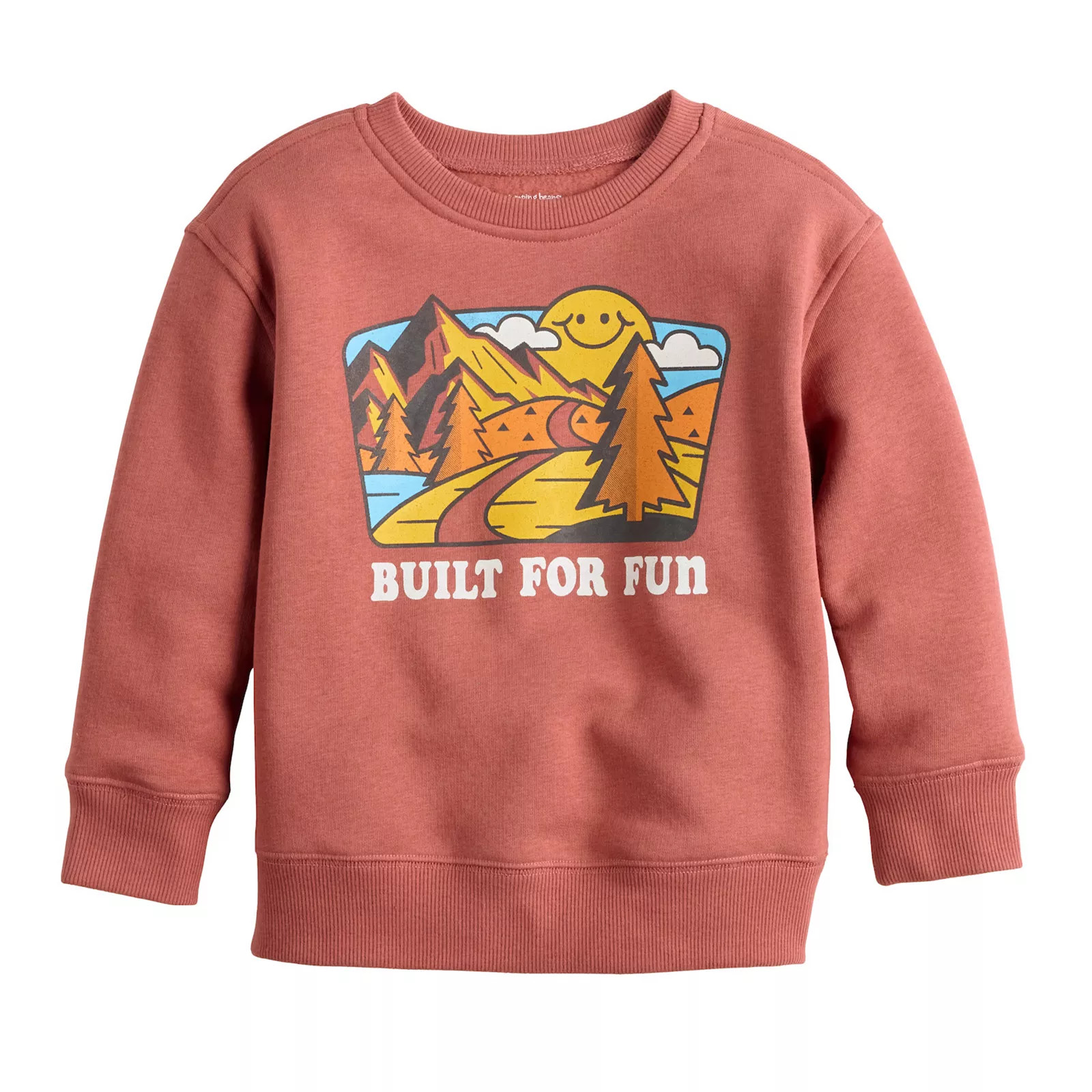 Baby & Toddler Boy Jumping Beans® Graphic Fleece Crewneck Sweatshirt | Kohl's