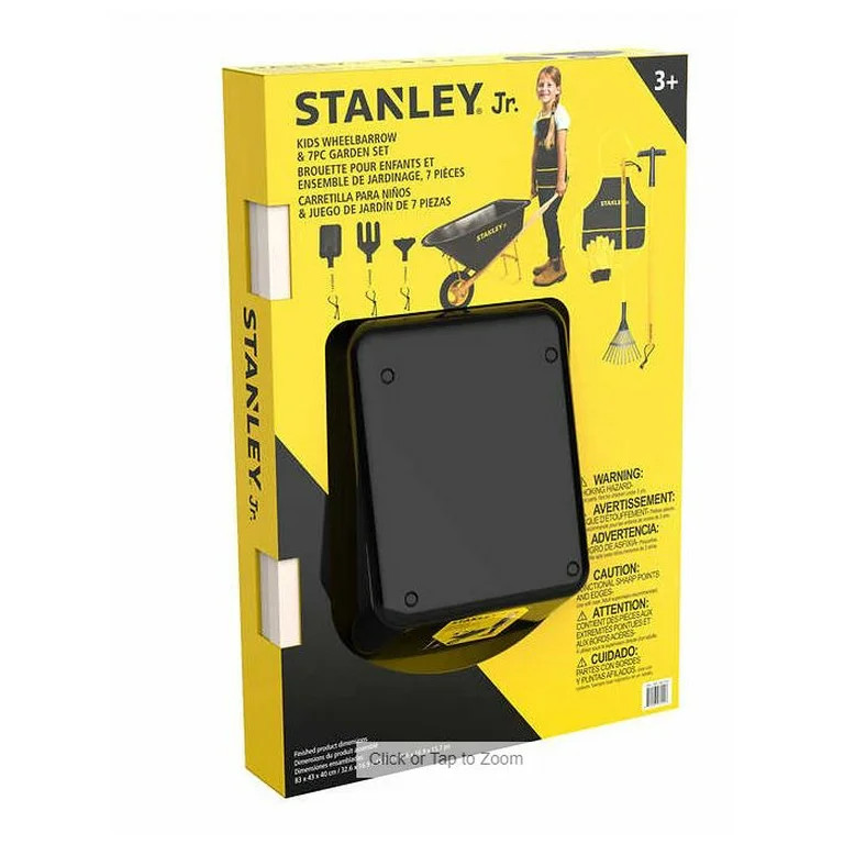 Stanley Jr. Wheelbarrow and 7-piece Garden Set | Walmart (US)