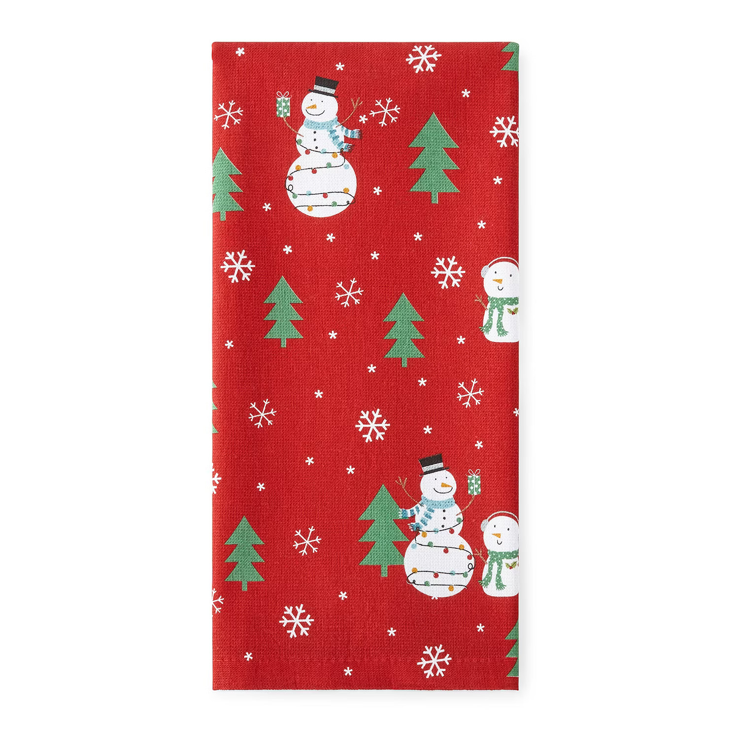 Avanti Snowmen Fun Print Hand Towel | JCPenney