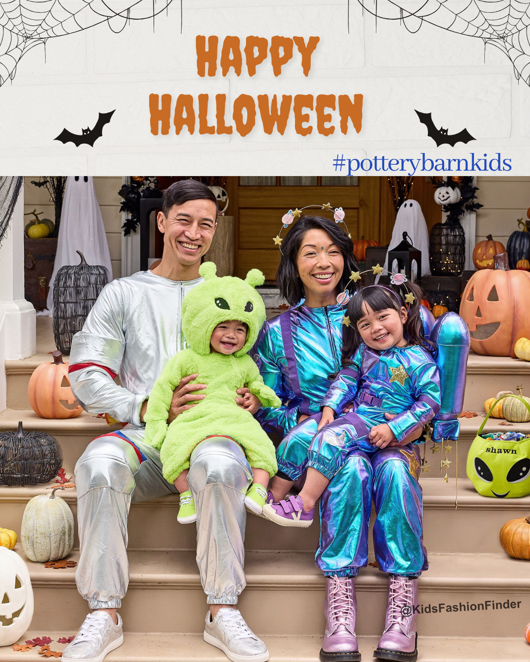 Family Halloween fun! 👻🎃

Matching outer space costumes with the crew! 

Baby alien 👽 and big sis astronaut 

🚀 ready for trick-or-treating!


#HalloweenFamily #FamilyCostumes #TrickorTreat #OuterSpaceCostume #AlienBaby #AstronautCostume #SpaceTheme #FamilyFun 🎃👽🚀 

 #LTKSeasonal #LTKBaby #LTKFamily