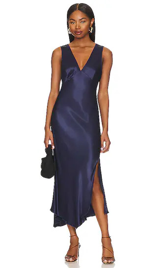Monique Dress in Navy | Revolve Clothing (Global)