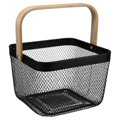 Market Basket with Bamboo Handles | Williams-Sonoma